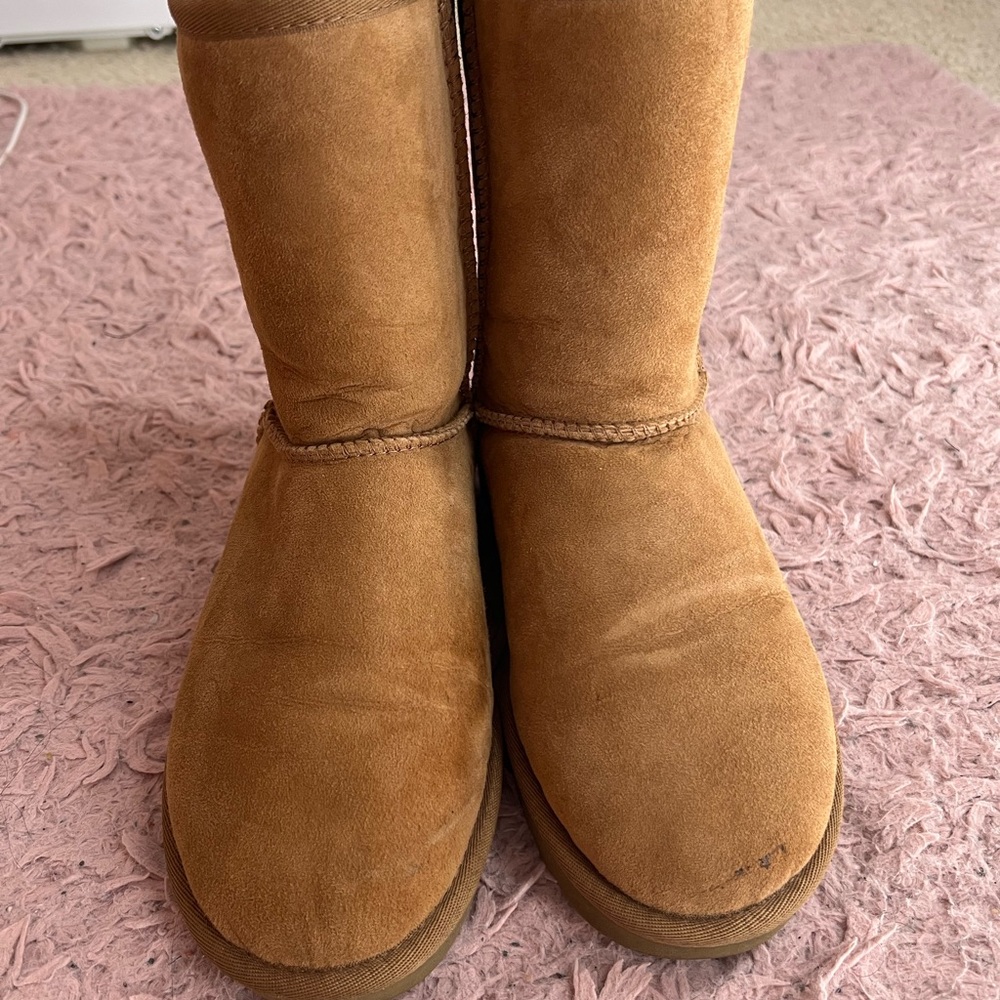 Classic Tan Suede Boots